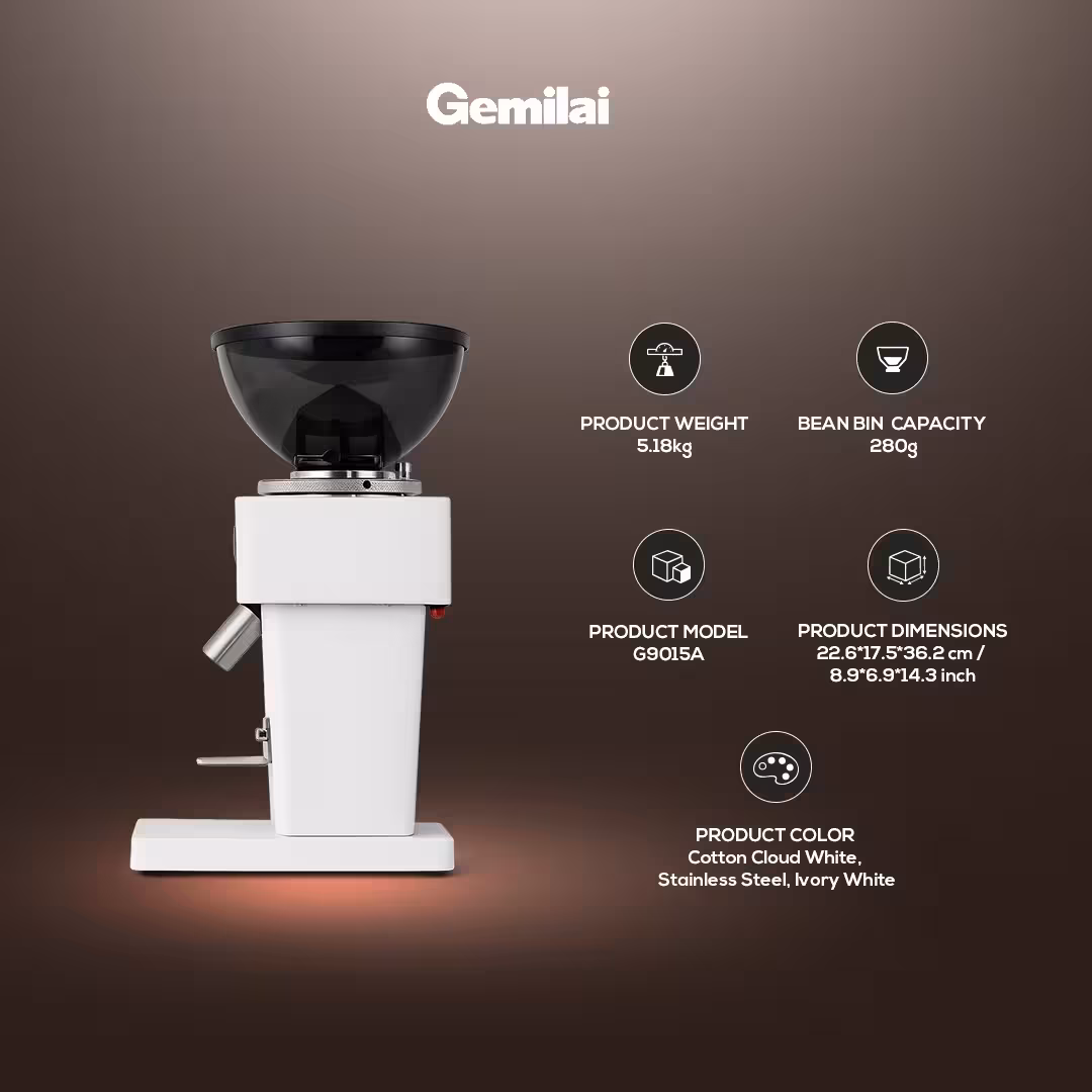 Gemilai G9015A Professional Coffee Grinder - Image 4